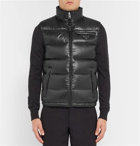 prada gilet men's.